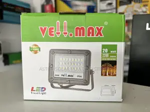 Vellmax 20w Led Floodlights - 2200 Lumens, Ac Powered