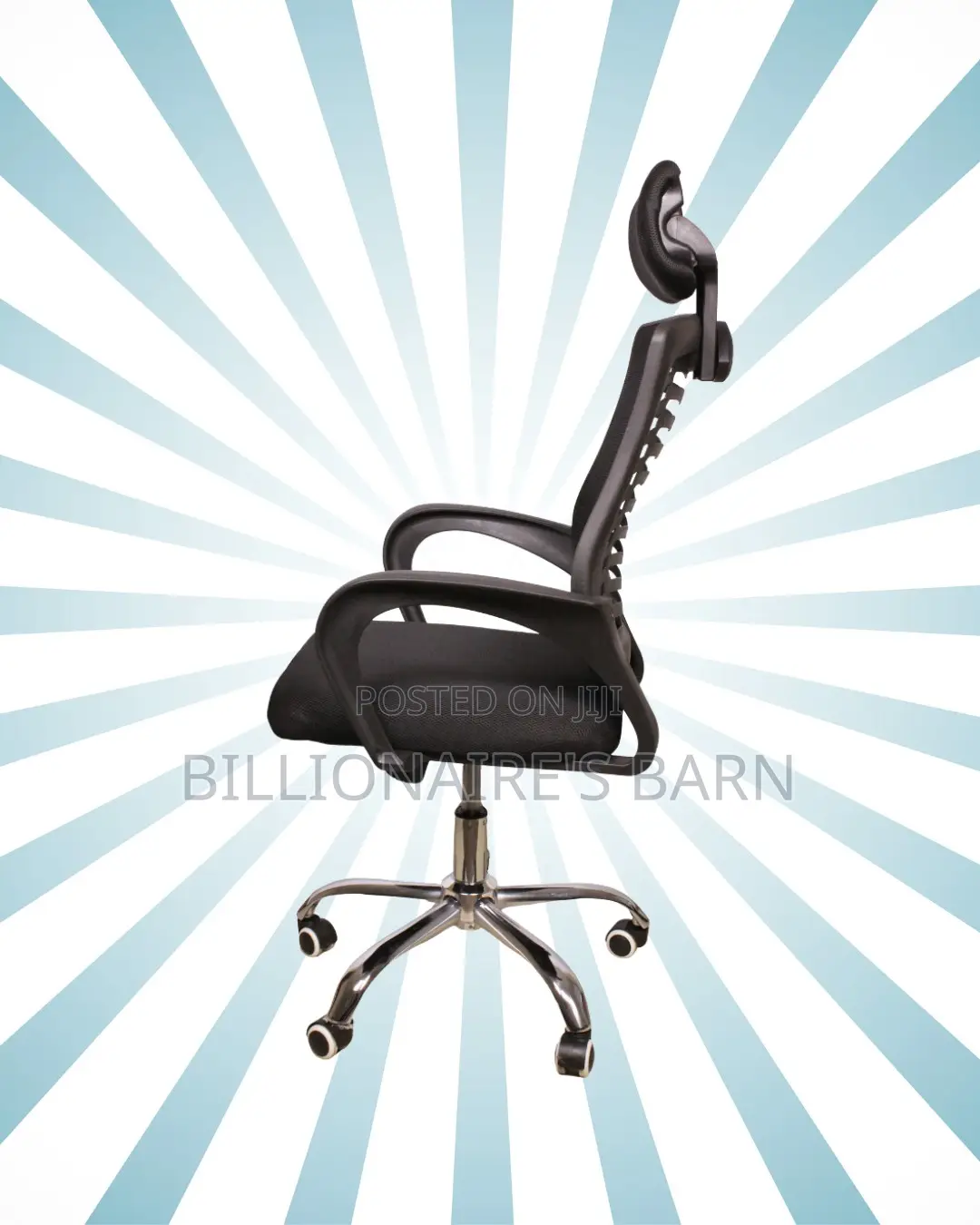 Secretarial Mesh Chair | Premium Mesh Backrest