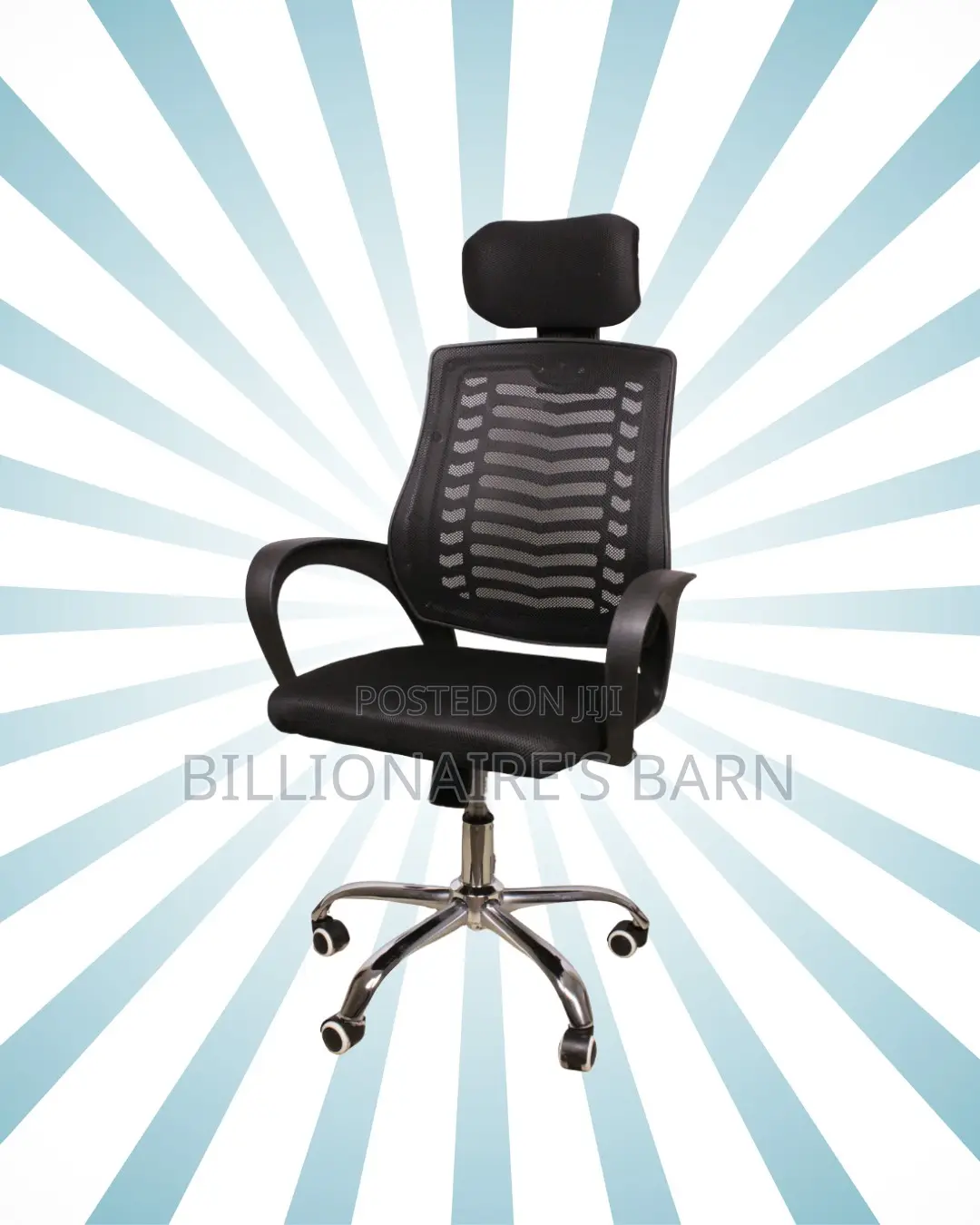Secretarial Mesh Chair | Premium Mesh Backrest