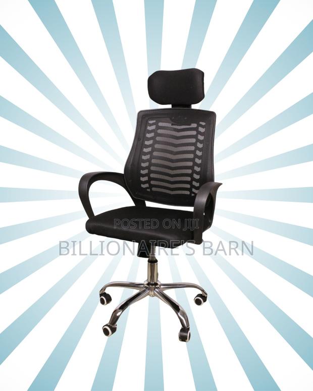 Secretarial Mesh Chair | Premium Mesh Backrest - thumbnail 2