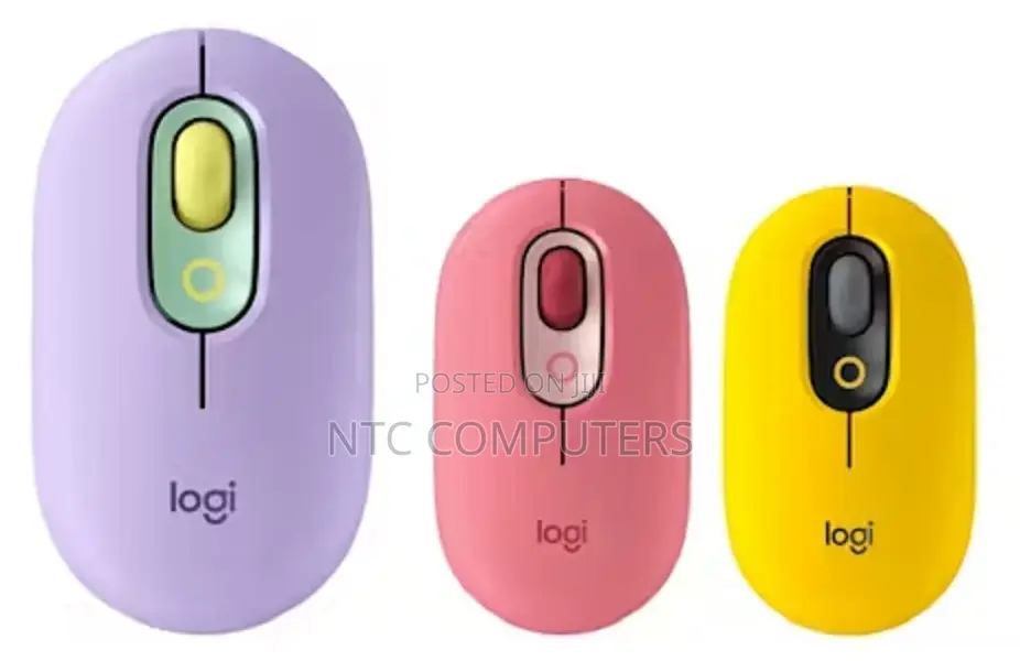 Logitech Pop Wireless Mouse With Emoji Button Function