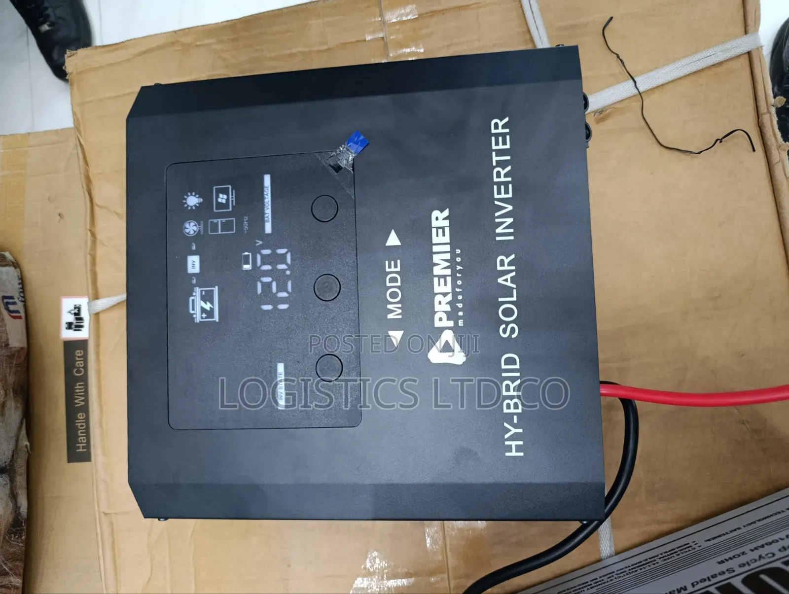 Premier Hybrid Solar Inverter 600va 12v PMW 20a