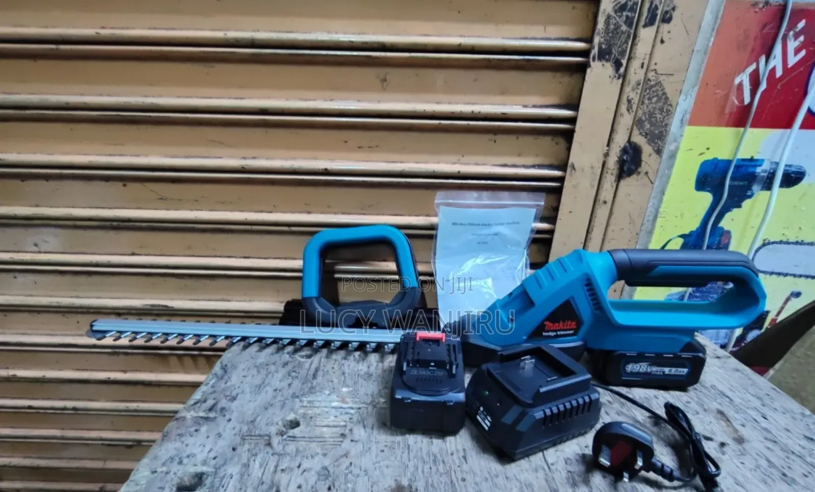 Cordless Hedge Trimmer Machine/Rechargeable Hedge Trimmer Brush Cutter
