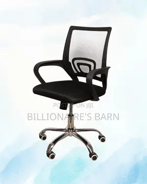 Secretarial Mesh Office Chair | New Arrival Padded Armrests