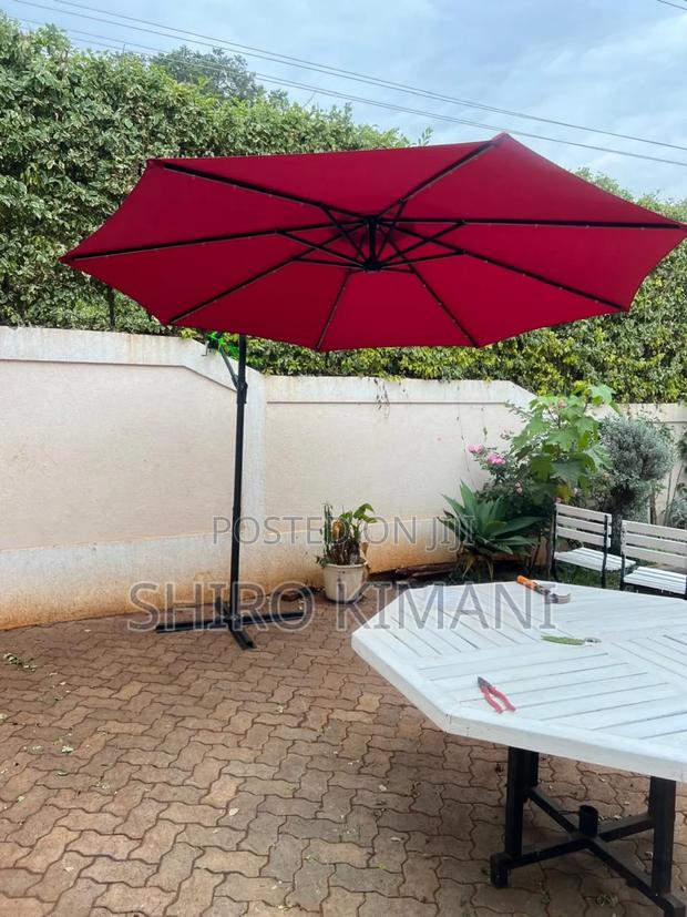 Heavy Duty Parasol Gazebo for Outdoor Shade