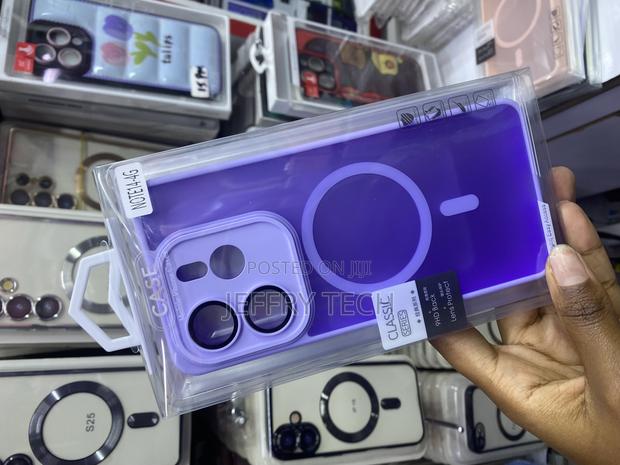 Swertg Xiaomi Redmi Note 14 4g Translucent Matte Magsafe Case - thumbnail 3