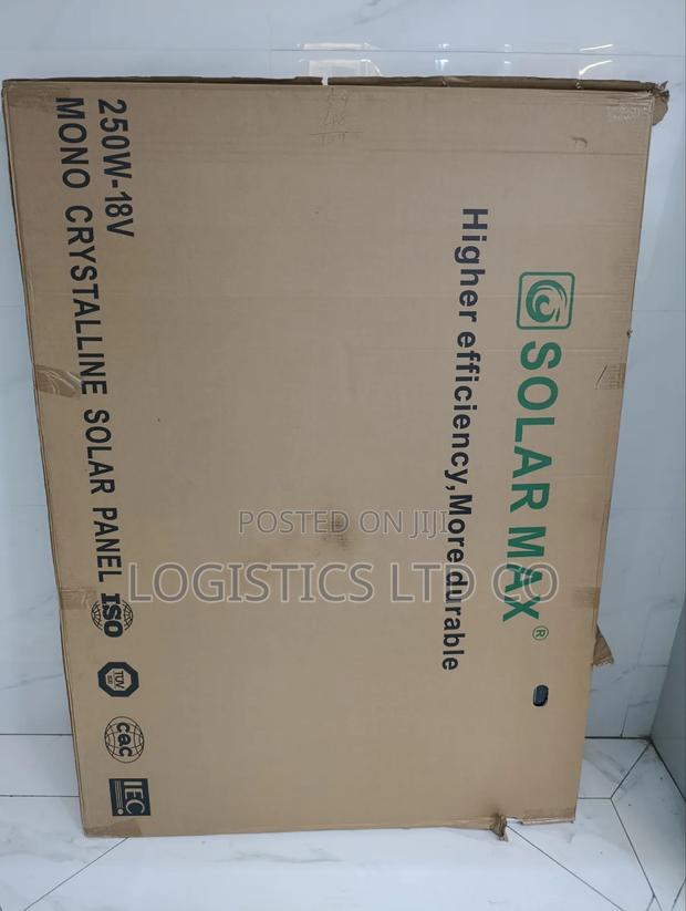 Solarmax 250 W Solar Panel Monocrystalline All Weather 250w 18v