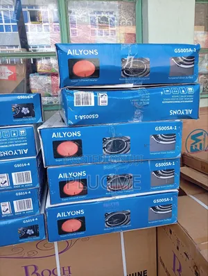 Ailyons 2 Burner Glass Top Gas Cooker Infrared Double Burner