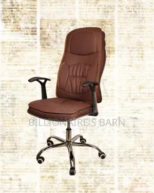 Ergonomic Executive Leather Chair | Supportive Tilt Lock Mechanism