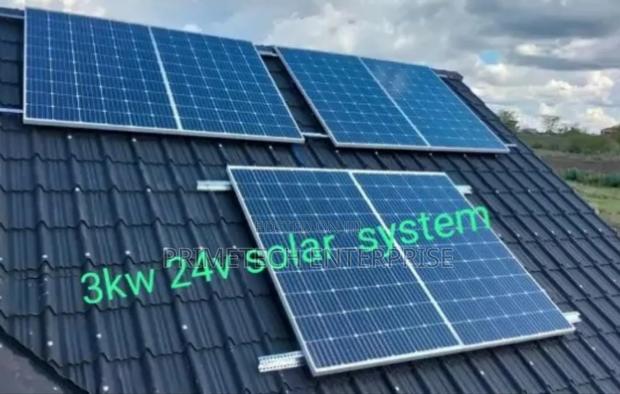 3kva Full Solar Kit System - main view