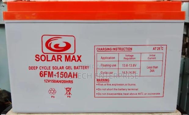 150ah 12v Solarmax Solar Battery