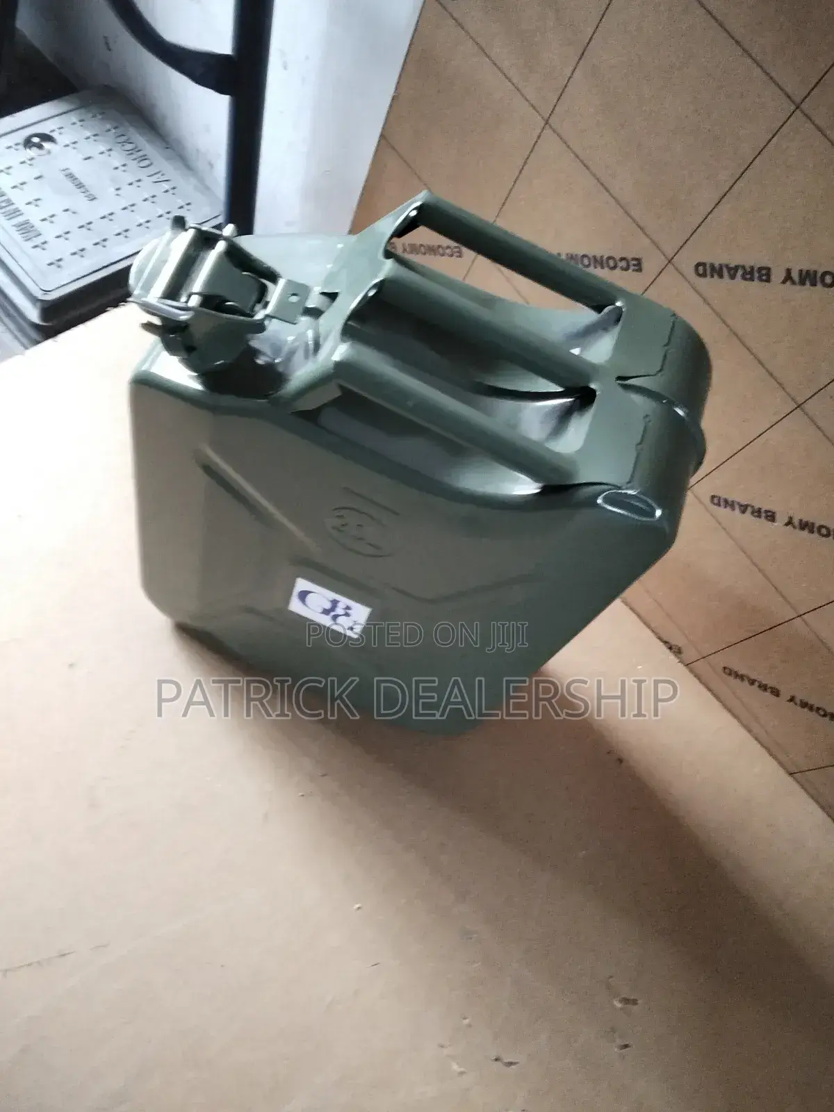 Metallic Jerry Can