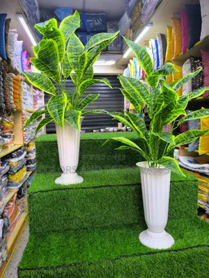 Snake Faux Plants With Vase