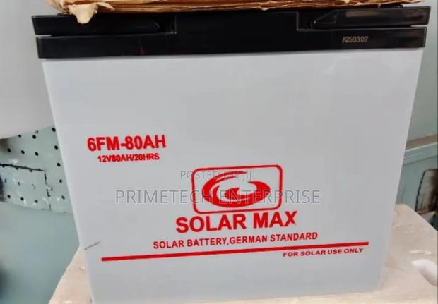 80ah 12v Solarmax Solar Battery - main view