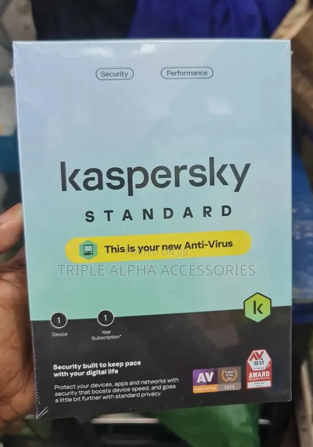 Kaspersky Standard Anti-Virus 1 User - main view