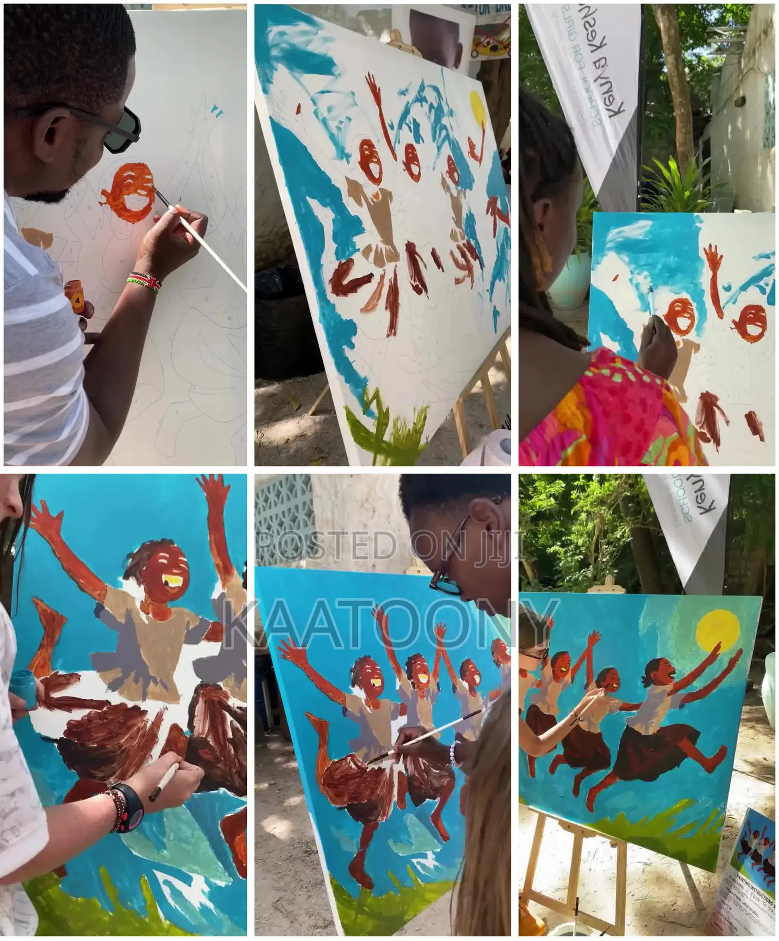 Paint by Number Murals