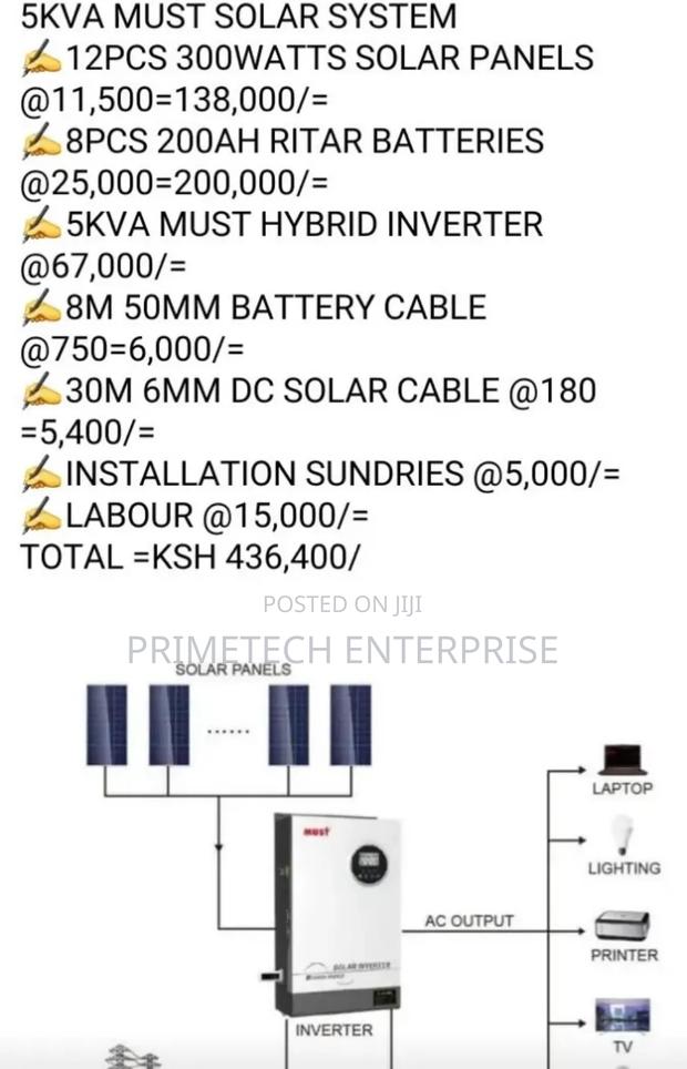5kva Must Solar System - main view