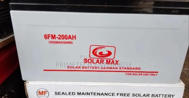 6fm-200ah Solar Battery - main view