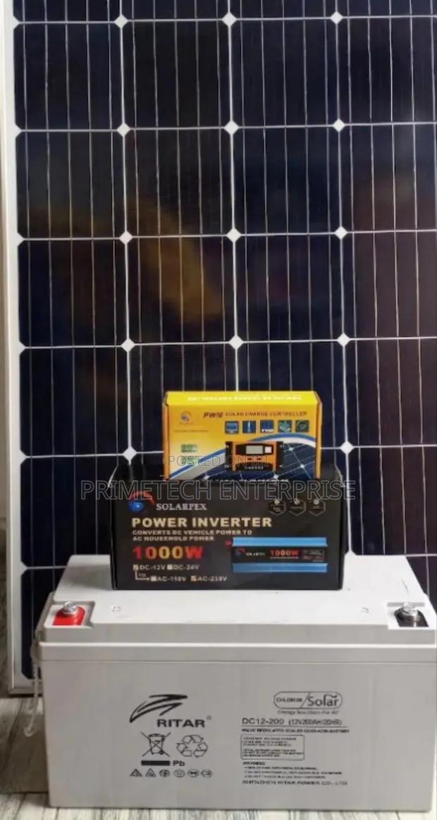 500watts Full Solar Kit - main view