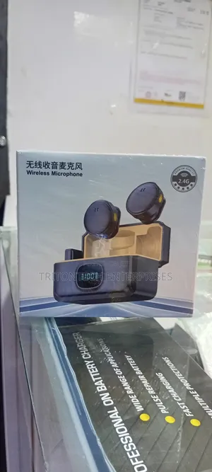 Button Wireless Lapel Mic