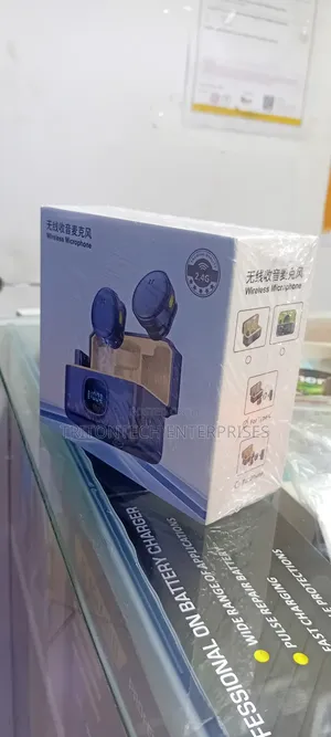 Button Wireless Lapel Mic