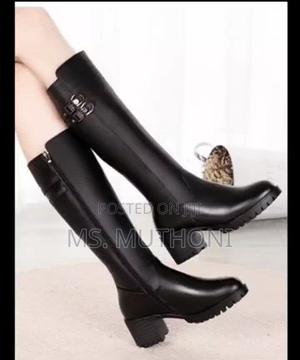 Women's Long Boots,Winter Warm Over the Knee Boots Size 37-42 - thumbnail 2