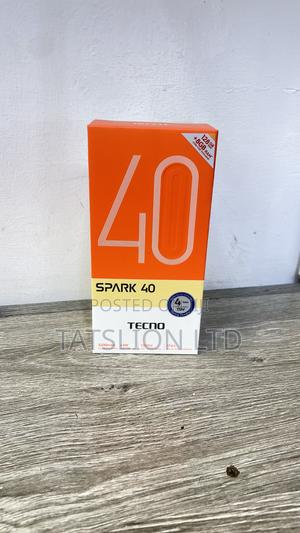 New Tecno Spark 40 128 GB Black - main view