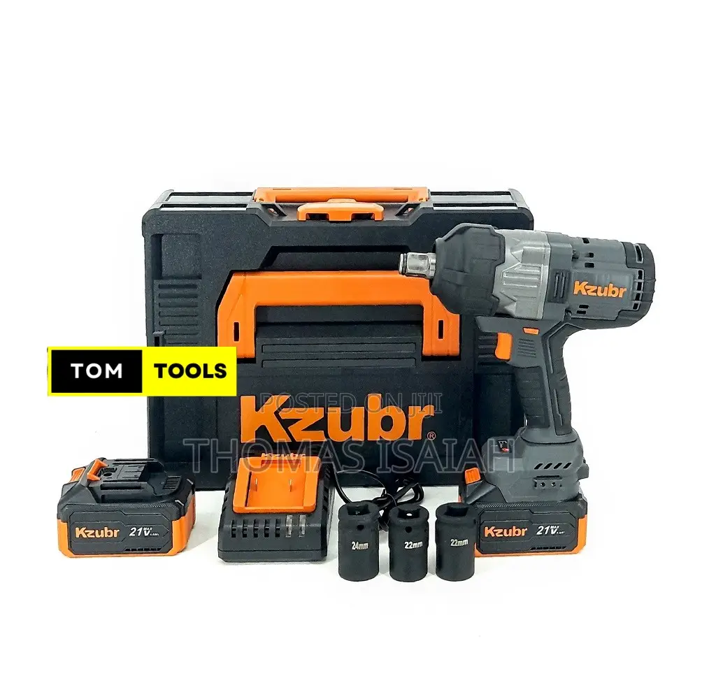 Kzubr Kbleiw 3⁄4 Inch 21v Lithium Electric Impact Wrench