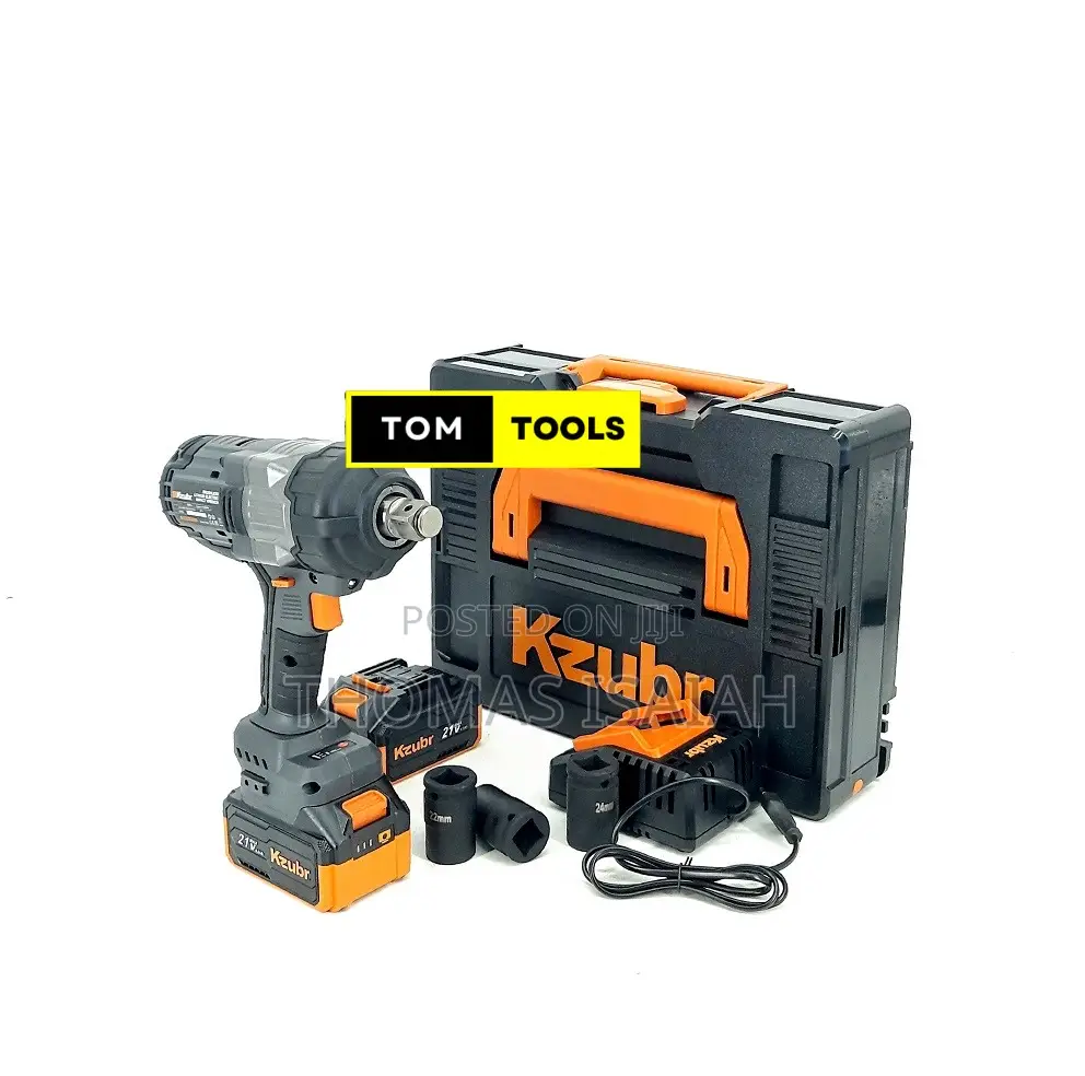 Kzubr Kbleiw 3⁄4 Inch 21v Lithium Electric Impact Wrench