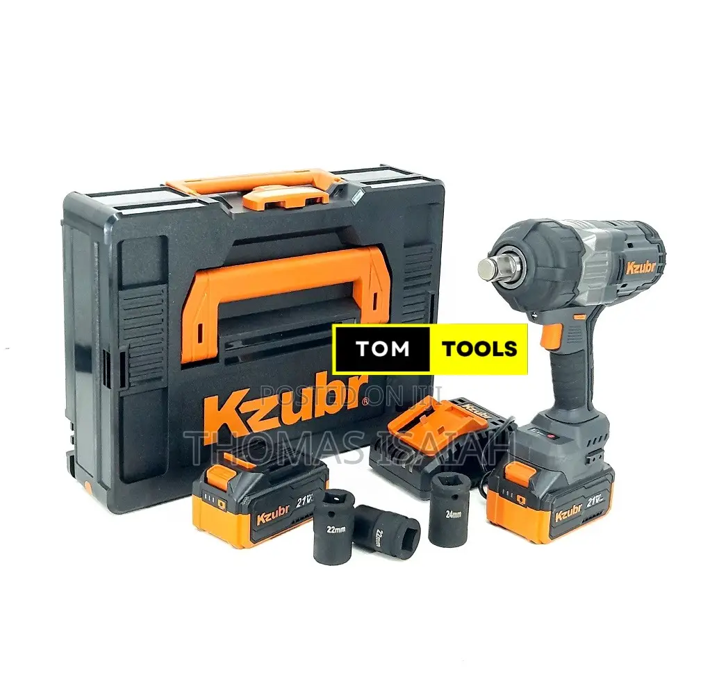 Kzubr Kbleiw 3⁄4 Inch 21v Lithium Electric Impact Wrench