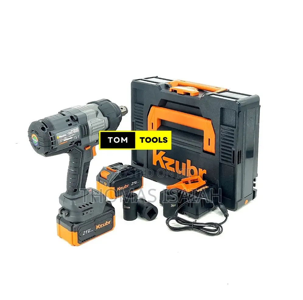 Kzubr Kbleiw 3⁄4 Inch 21v Lithium Electric Impact Wrench