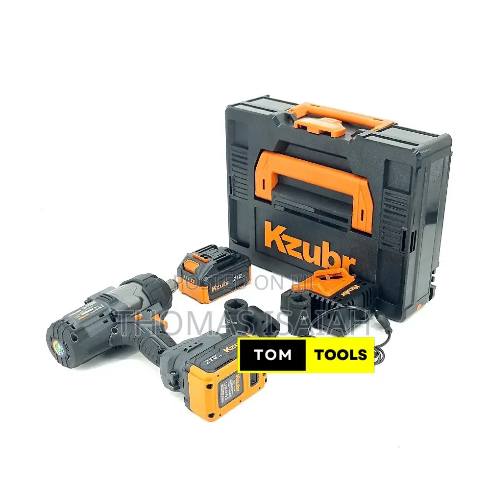 Kzubr Kbleiw 3⁄4 Inch 21v Lithium Electric Impact Wrench