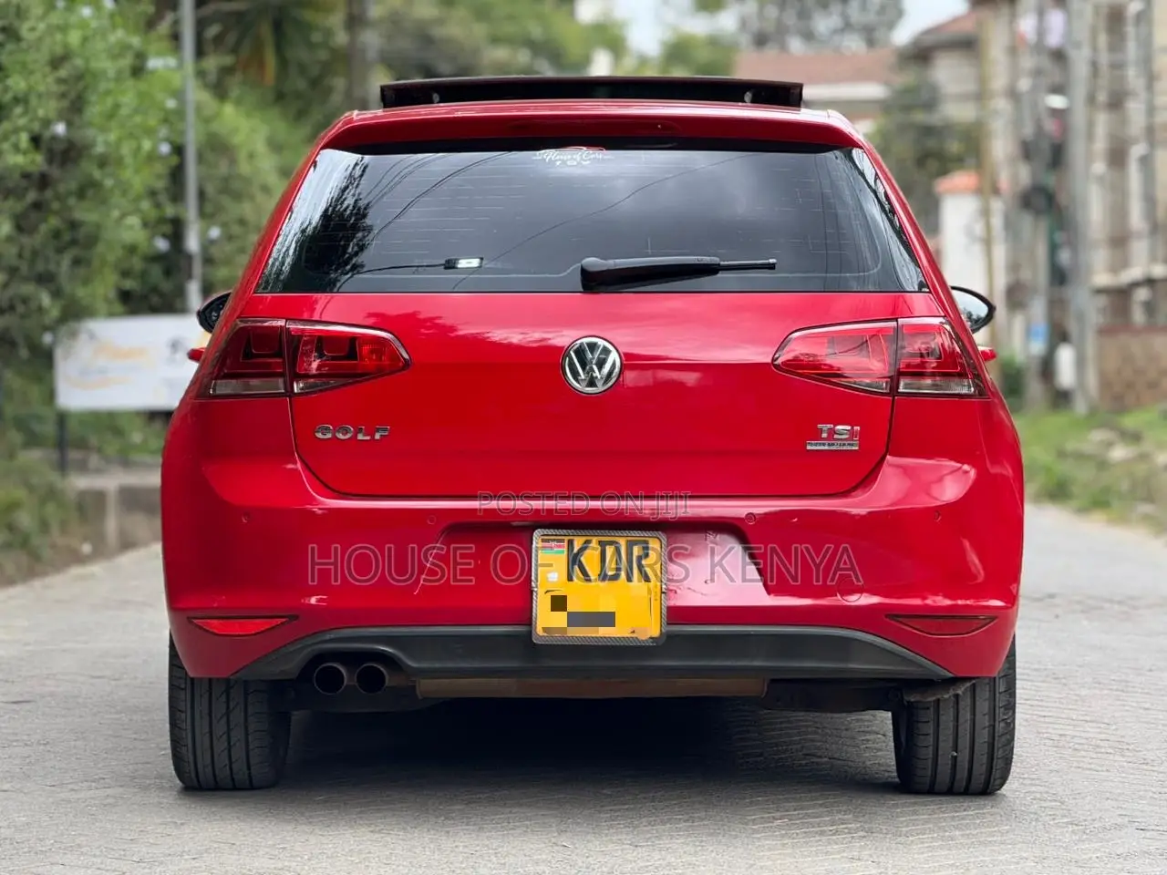 Volkswagen Golf 2017 Red
