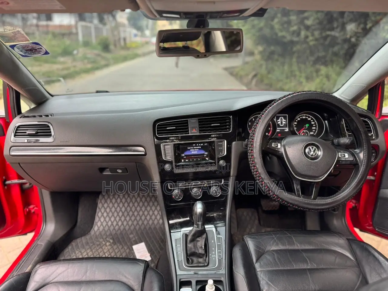Volkswagen Golf 2017 Red