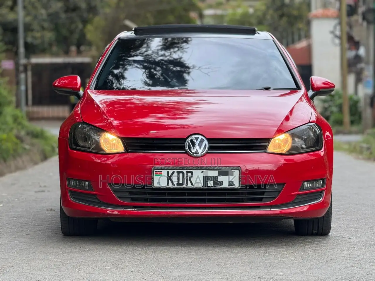 Volkswagen Golf 2017 Red