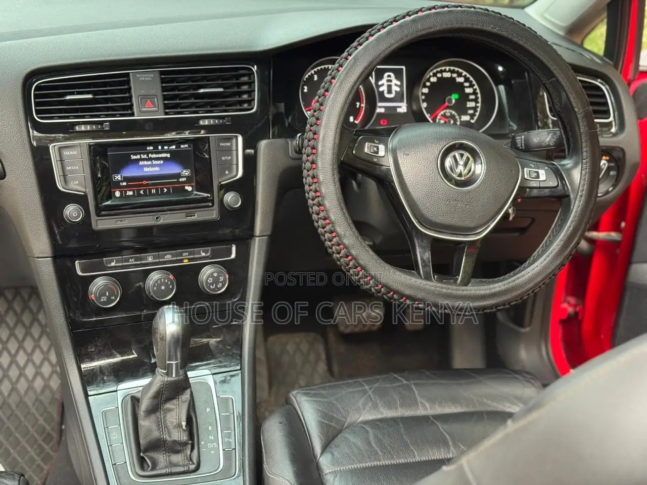 Volkswagen Golf 2017 Red
