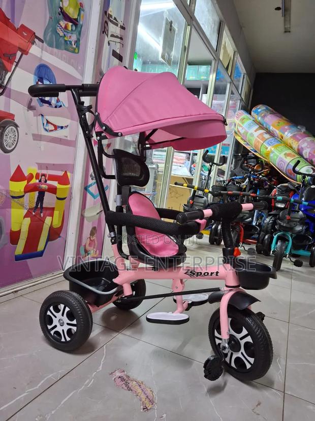 Kids Tricycle With Canopy - main view