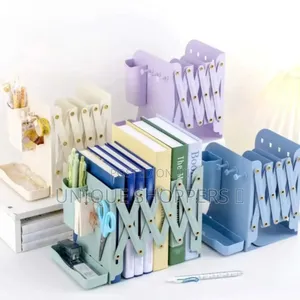 Expandable Metallic Bookshelf It Is Very Sturdy, So You Can Stably