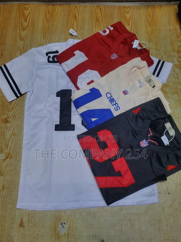 Quality Cotton Casual Unisex NFL Designer Jearsey T Shirts
