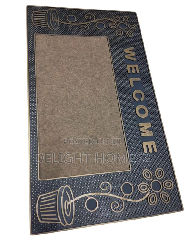 Welcome Rubber Doormat