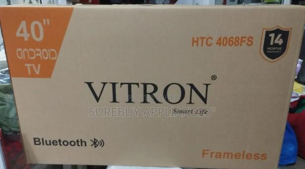 Vitron 40" Smart Android Frameless With Bluetooth - main view