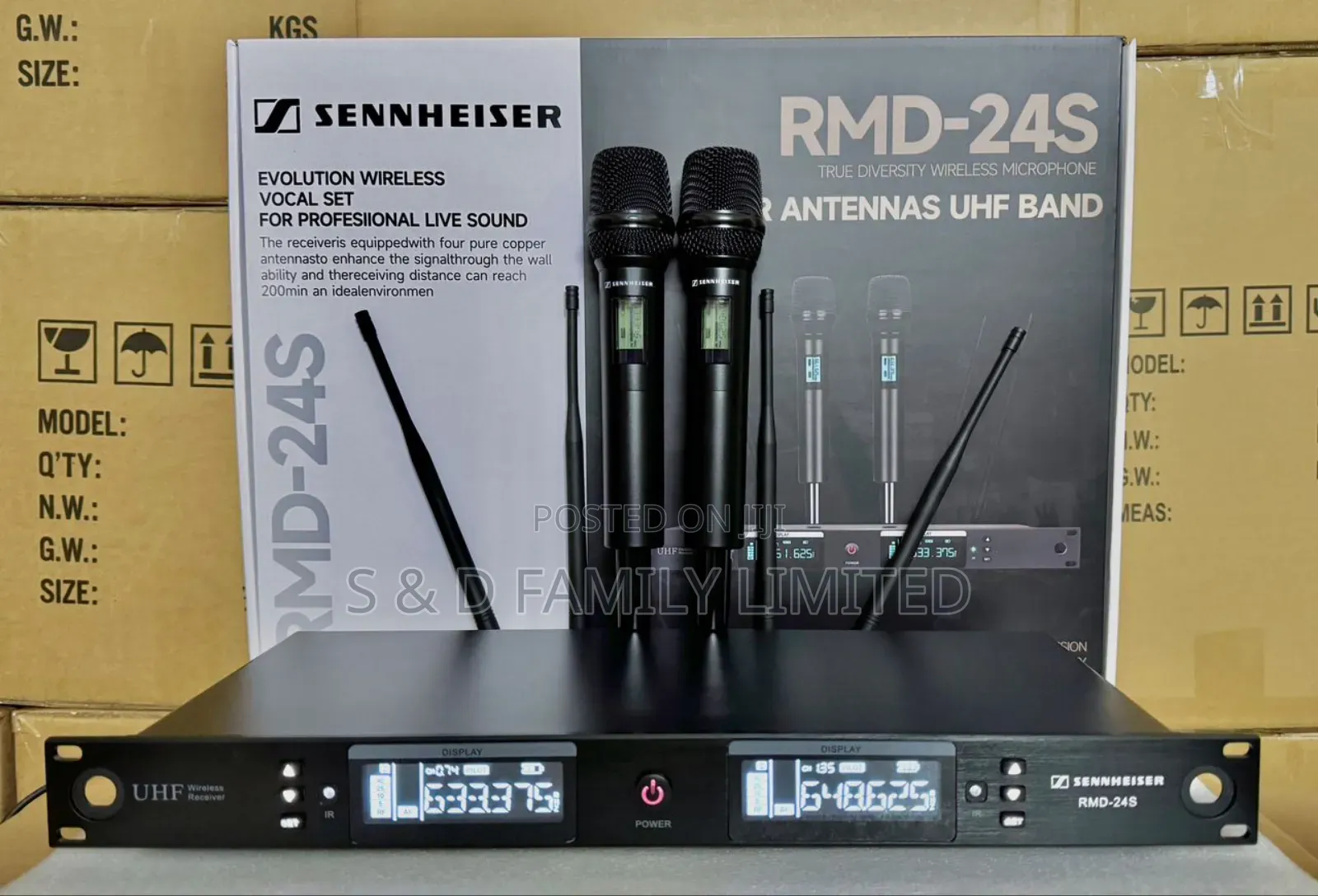 Sennheiser RMD-24s Wireless Microphone