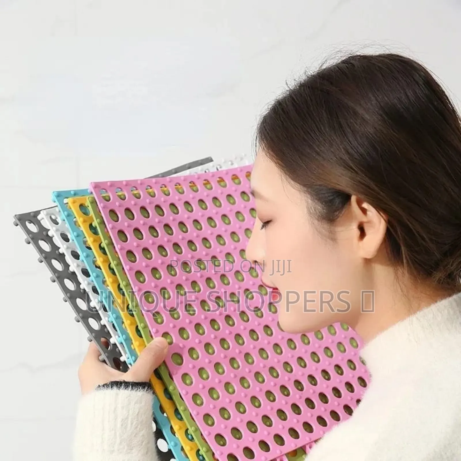 5 PSC Inter Locking Anti-Slip Bathroom/Balcony Floor Mats