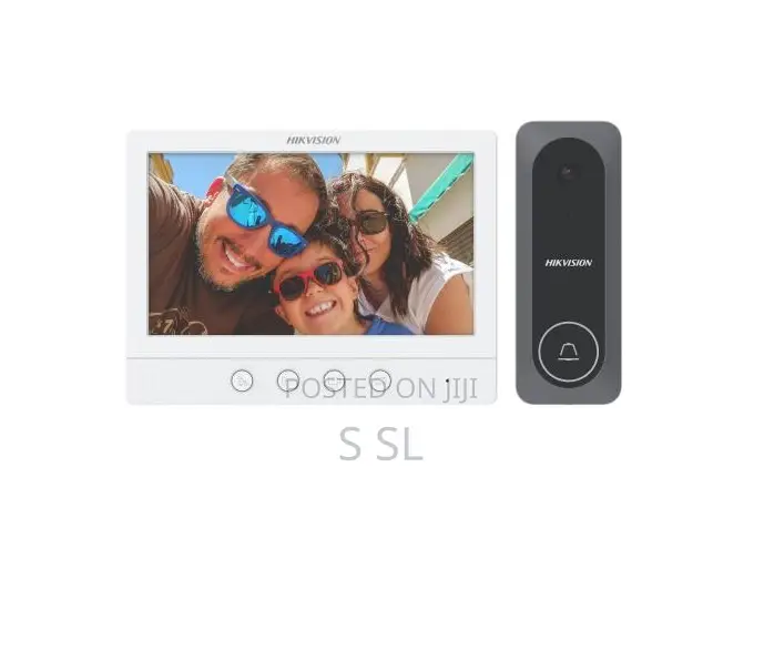 Hikvision Ds-Kis212 4-Wire Hd Video Intercom Kit