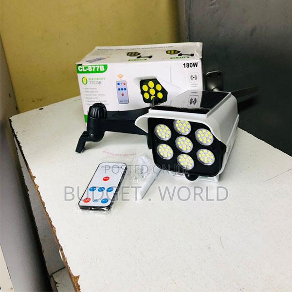 Dummy PTZ Camera Solar Led Floodlight Waterproof: Ip65 5.5v 1.8w - main view