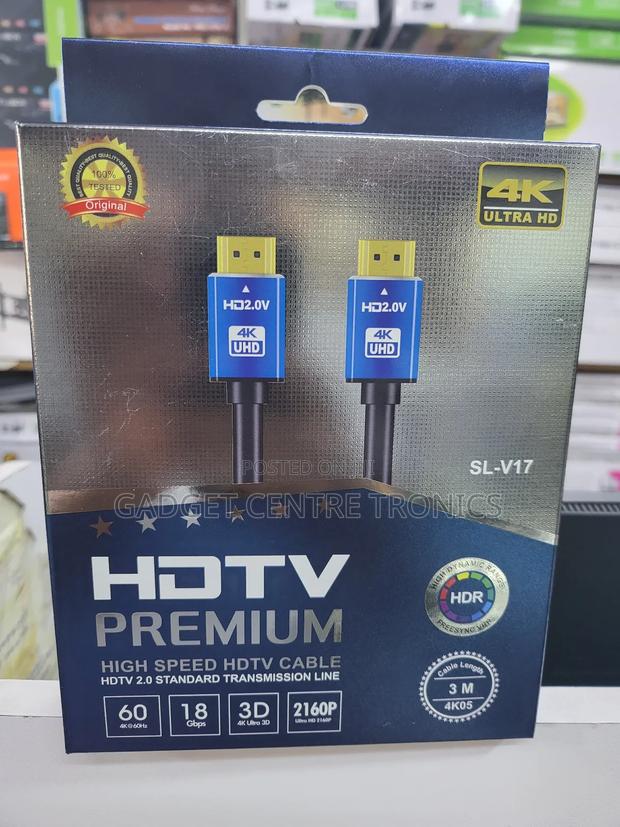 Original 3metres Hdmi Cable - thumbnail 2