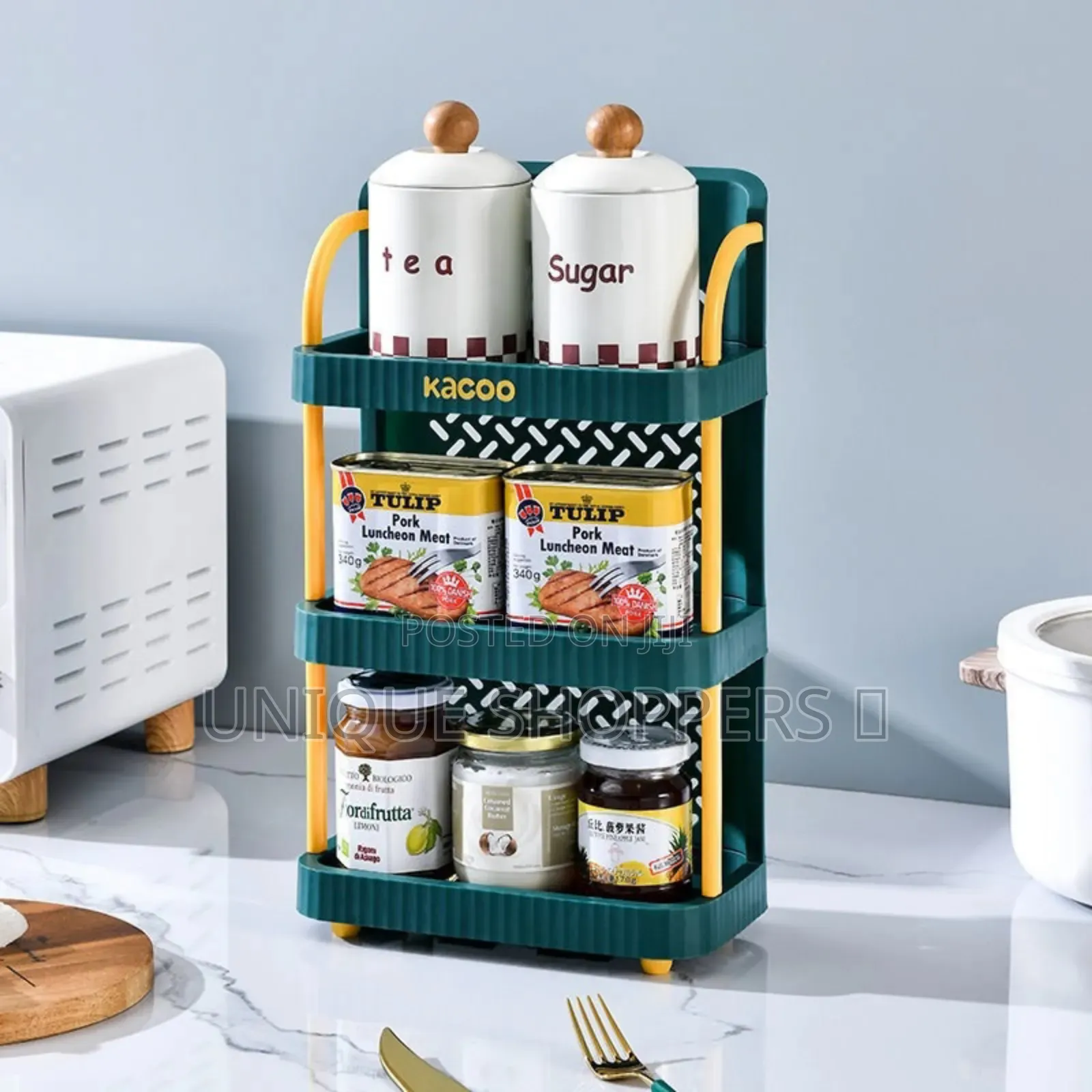 4 Layer Kitchen Spice Rack 
 Available at the Shop