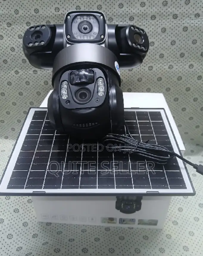 V380 4g PTZ Solar Camera , High Penetration Lens, High Quality Imaging