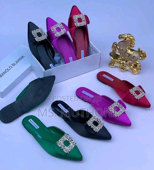 High Quality Ladies Slip on Mules Size 37-42