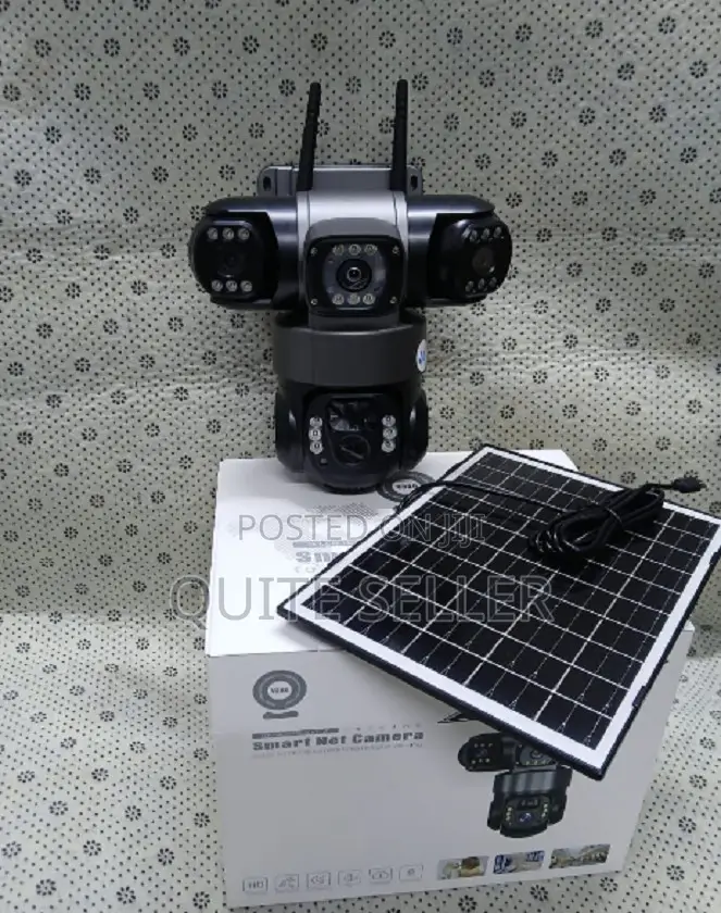 V380 4g PTZ Solar Camera With High Penetration Lens PTZ Solar Camera